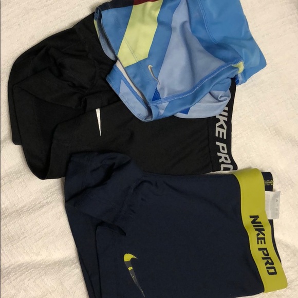 Nike Pants - 3 pairs S Nike workout spandex shorts